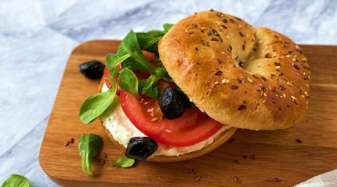 Recette bagel boursin cabillaud